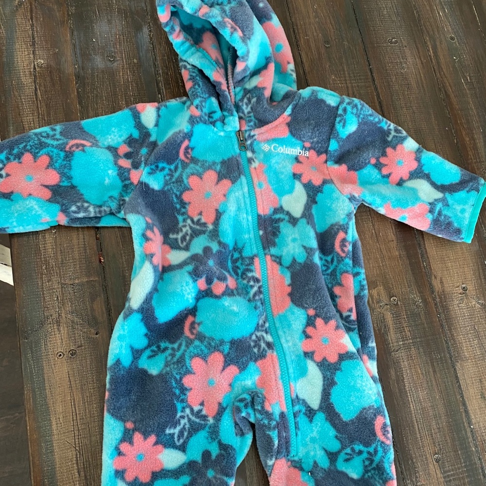 Columbia baby fleece snowsuit